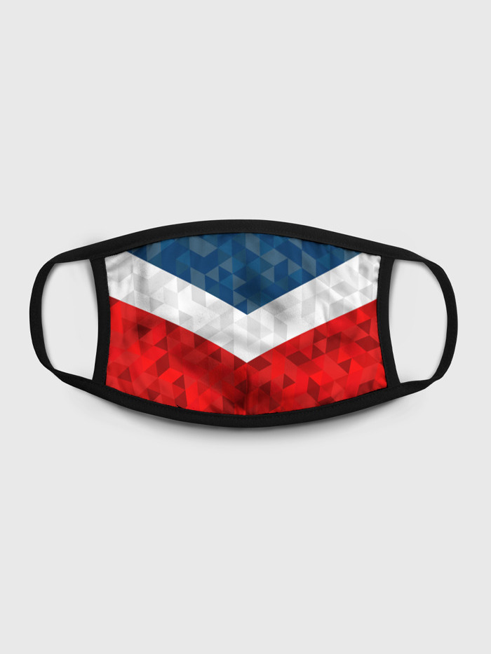 

Многоразовая маска унисекс Burnettie Форма России, Разноцветный, Форма России