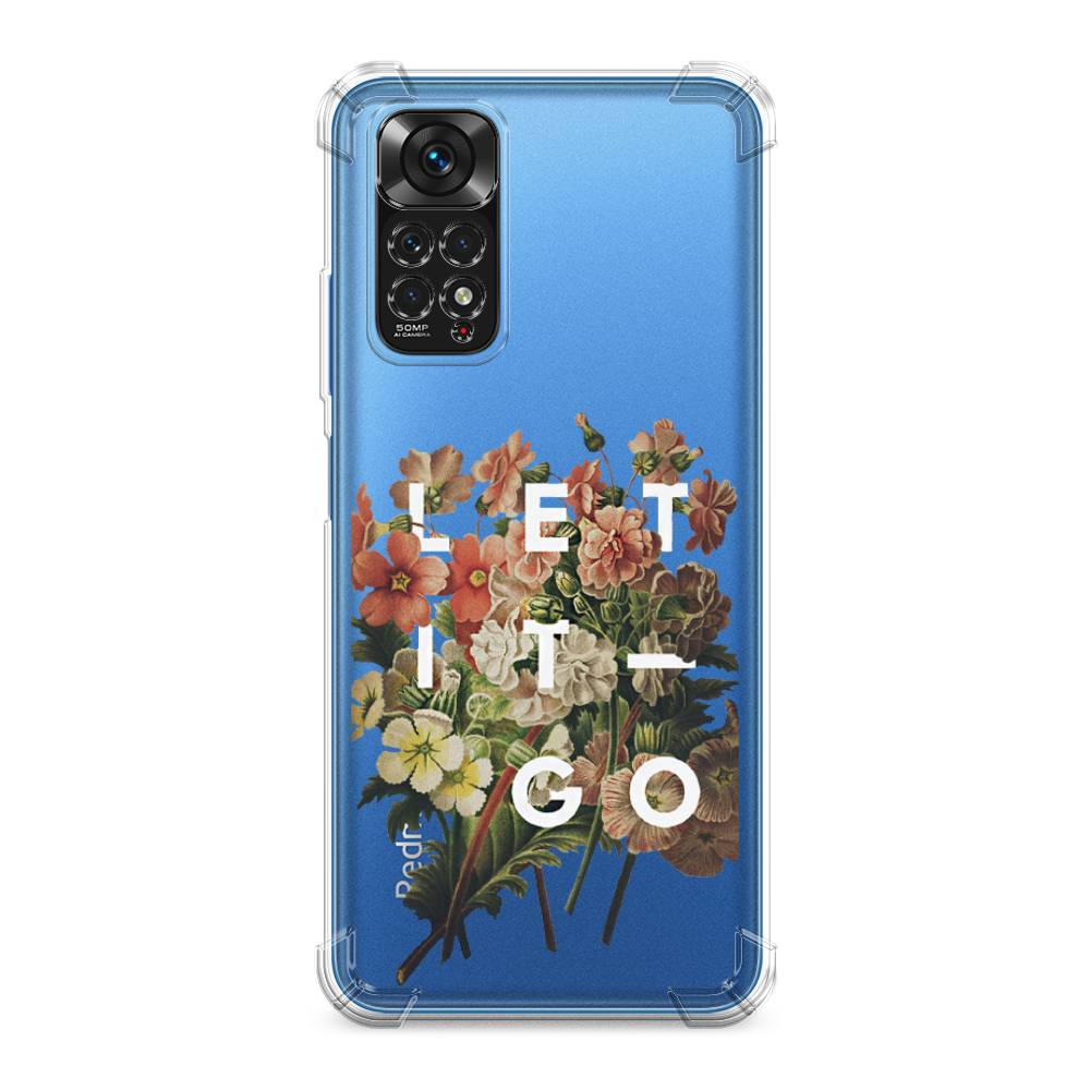 

Чехол Awog на Xiaomi Redmi Note 11S / Сяоми Редми Нот 11S "Let it Go", Зеленый