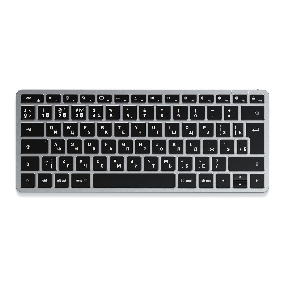 фото Беспроводная клавиатура satechi slim x1 space grey (st-btsx1m-ru) (st-btsx1m-ru)