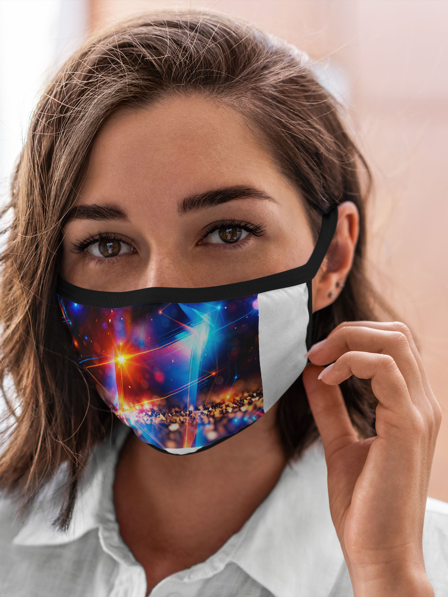 

Многоразовая маска унисекс Burnettie Геометрия Geometry Light, Разноцветный, Геометрия Geometry Light