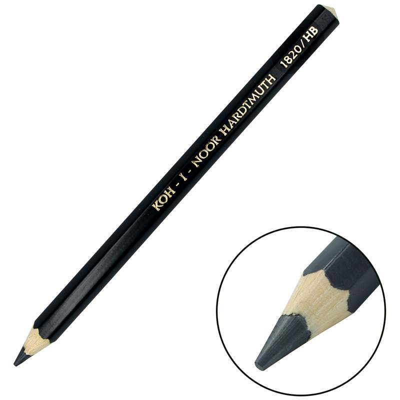 

Карандаши чернографитные KOH-I-NOOR "Jumbo 1820" HB, арт. 332865 - (12 шт.)