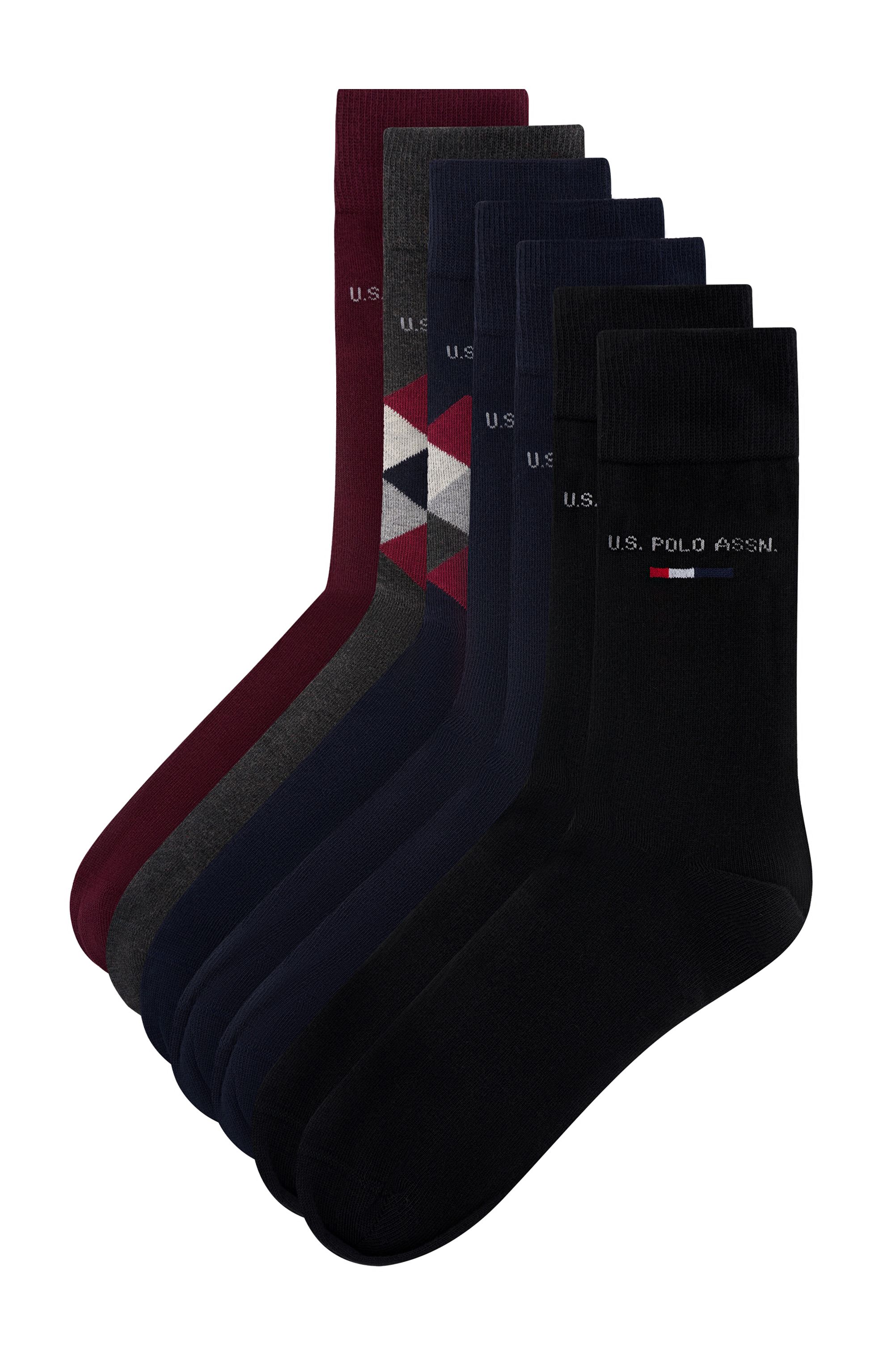 

Комплект носков мужских U.S. POLO Assn. A081SZ013P01JACK бордовых, Бордовый, A081SZ013P01JACK