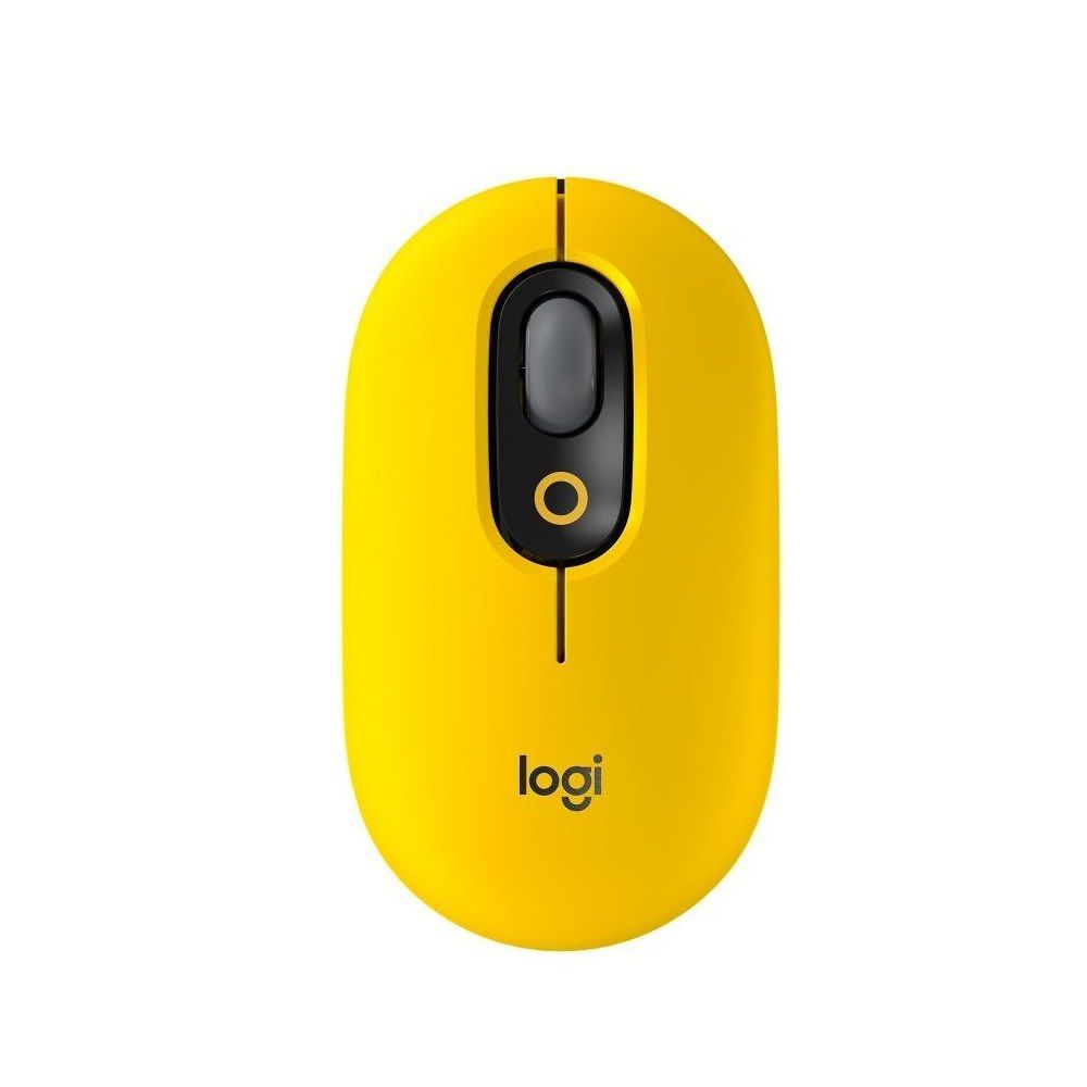 Беспроводная мышь Logitech POP Mouse Yellow/Black (910-006546)