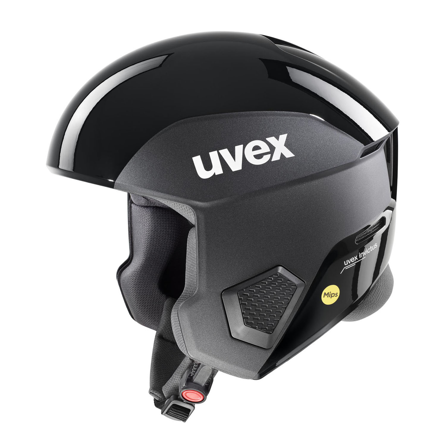 Шлем Uvex Invictus Mips Black-Anthracite Matt (См:55-56)