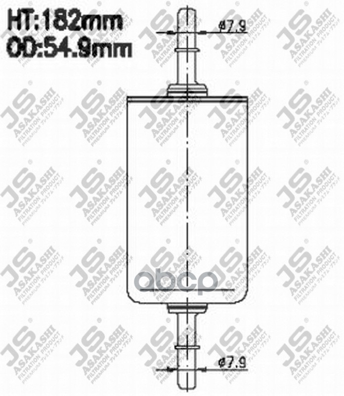 

Фильтр топливный JS ASAKASHI FS810J, FS810J