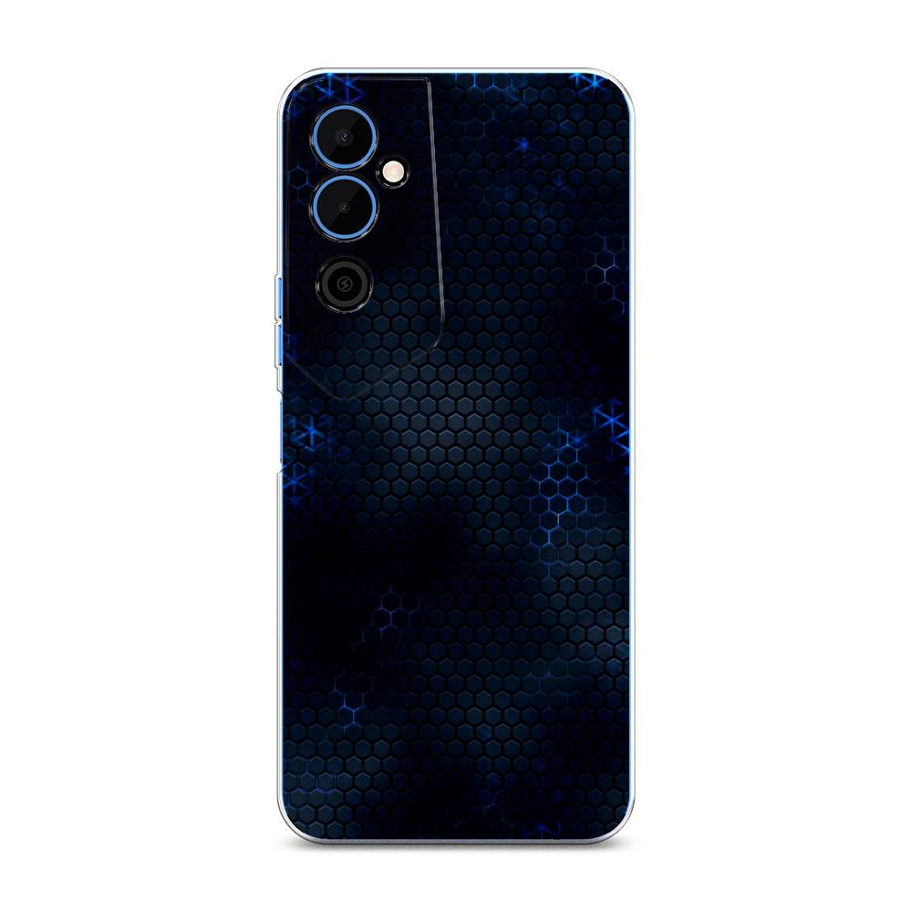 

Чехол Awog "Фон соты синие" на Tecno Pova Neo 2 / Техно Пова Нео 2