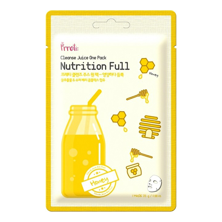 

Маска для лица Pretti Cleanse Juice питательная 25 г