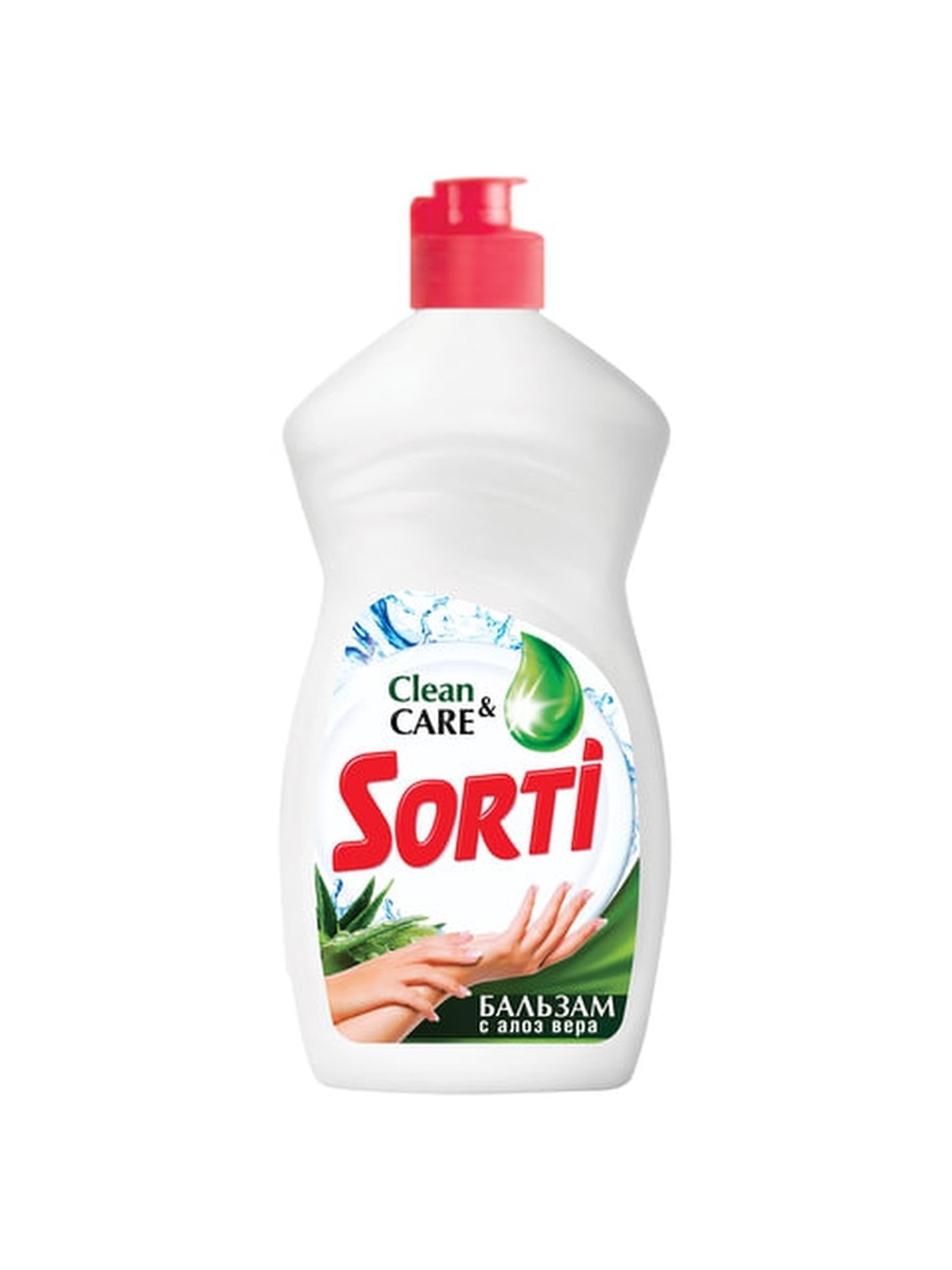 

Бальзам Sorti для мытья посуды алоэ вера 500 г