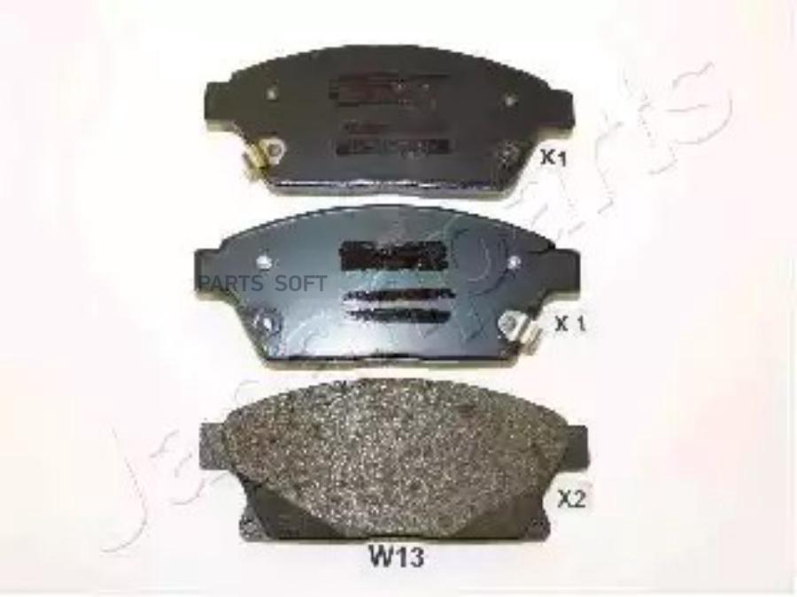 

Тормозные колодки Japanparts передние PAW13AF