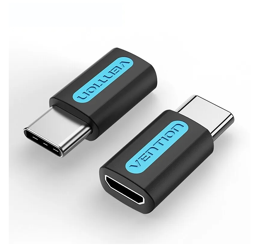 Переходник для кабеля Vention USB Type C M/ USB 2.0 micro B 5pin F (CDXB0) (CDXB0)