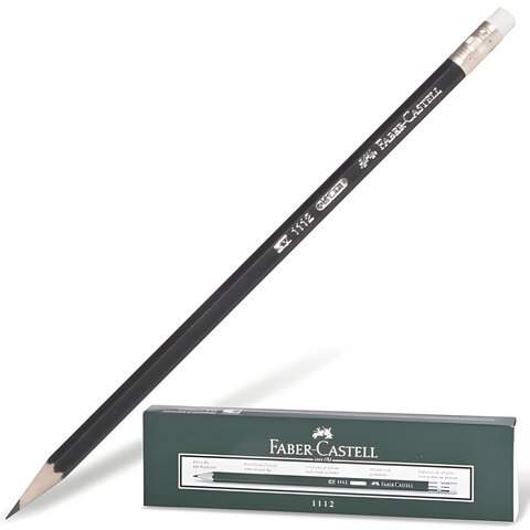 

Карандаши чернографитные FABER-CASTELL "1112" HB, арт. 180379 - (12 шт.)