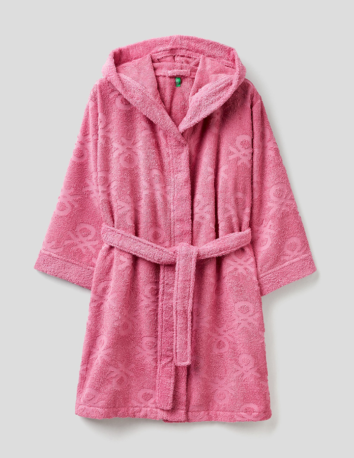 

Халат для мальчиков Benetton цв. разноцветный р.110, 21A_6FH3T71BS
