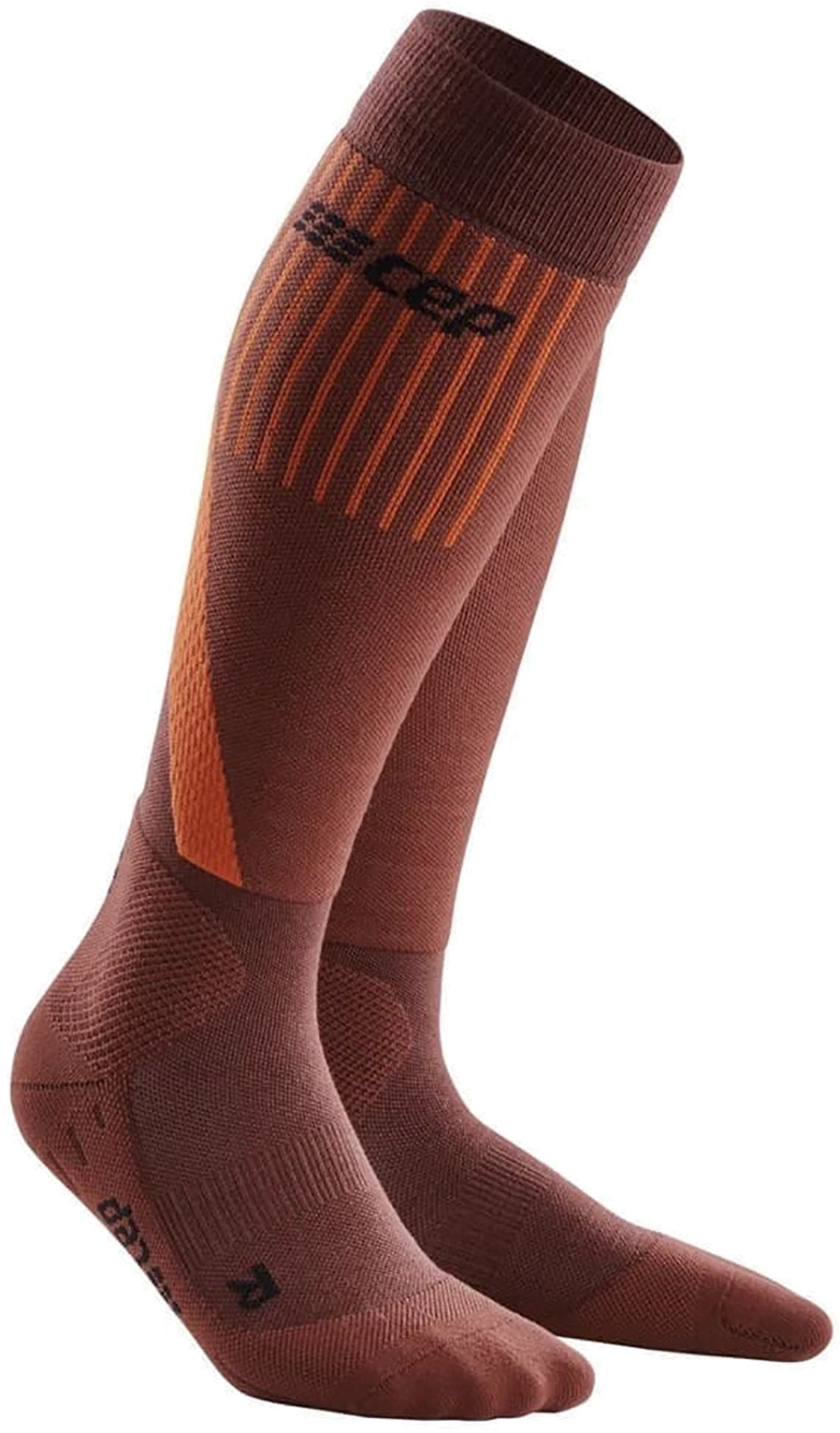 Гольфы мужские CEP Touring Compression knee socks коричневые V