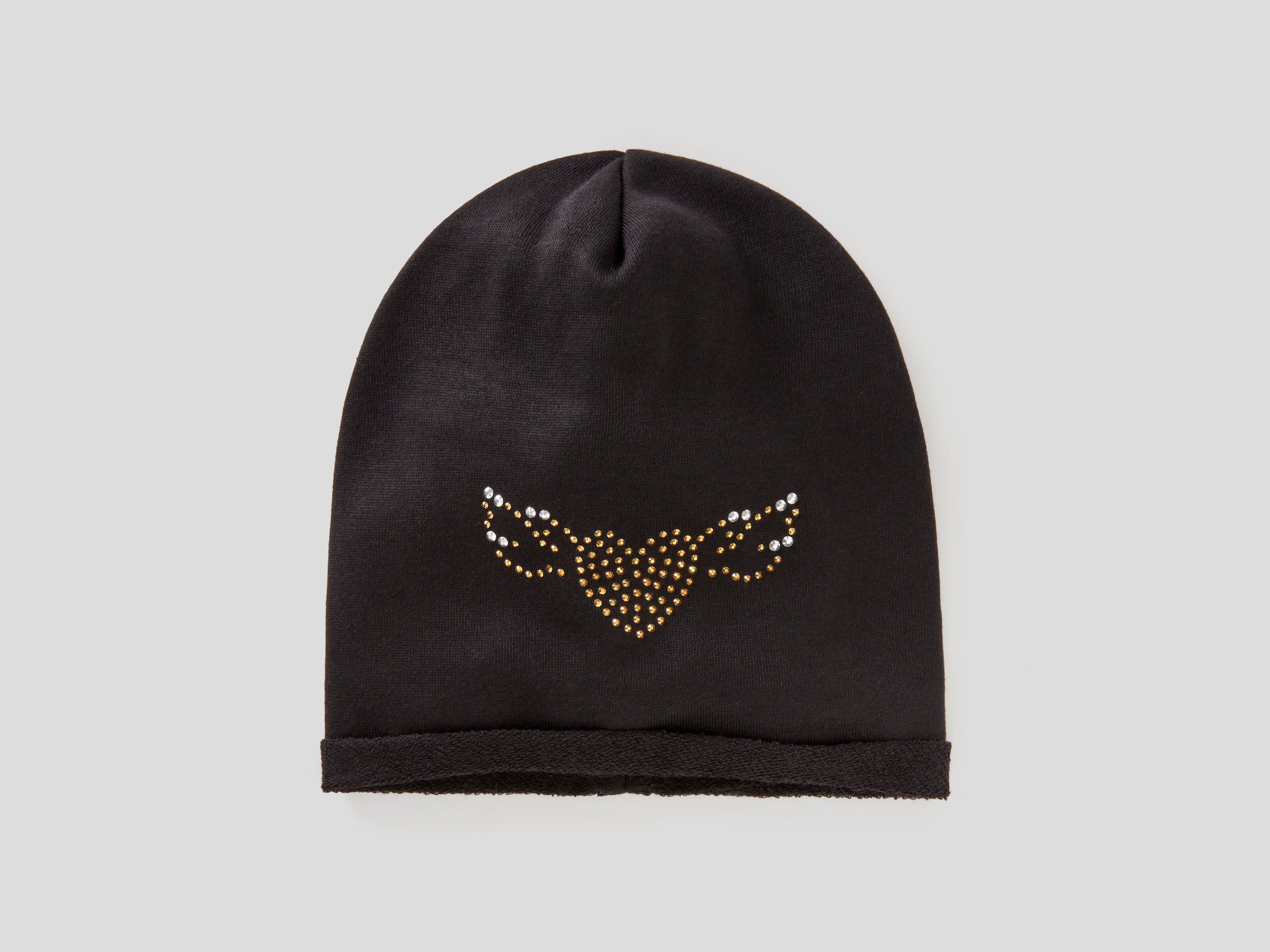 фото Шапка для мальчиков benetton цв. черный р.116 united colors of benetton