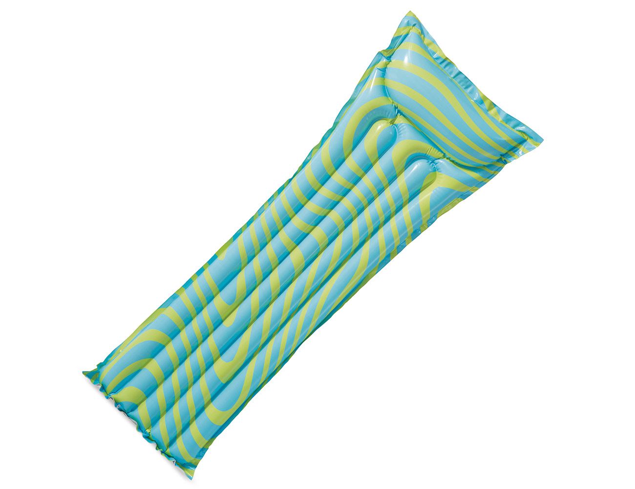 Матрас надувной пляжный Intex 59711, 183х69см, голубой