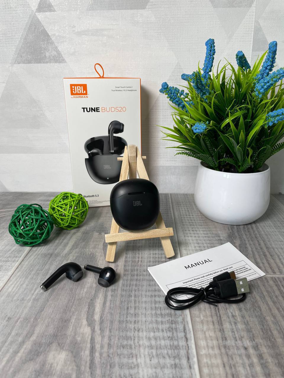 

Беспроводные наушники JBL TUNE BUDS20 Premium Replica