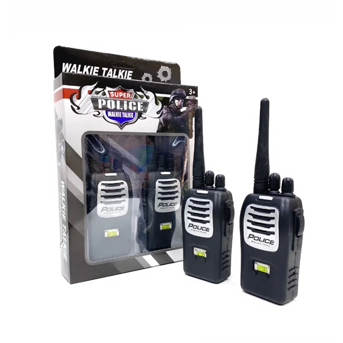 

Игрушка рация wellywell WALKIE TALKIE 2 шт, черный WALKIE_TALKIE