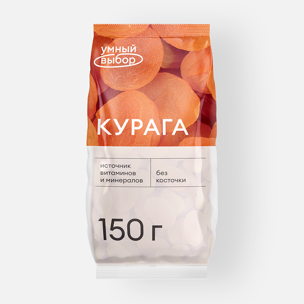 Курага Умный выбор сушёная 150 г 230₽