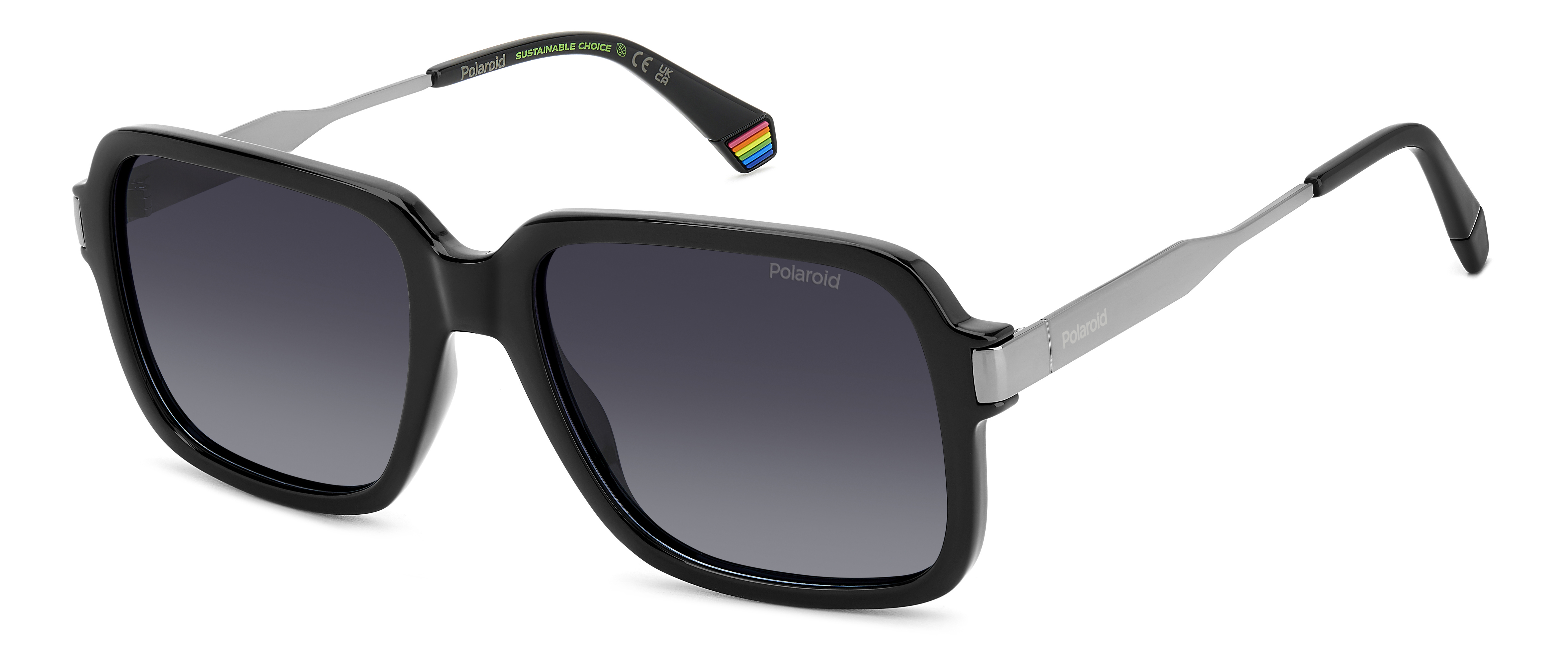 Солнцезащитные очки мужские Polaroid 6220/S/X серые