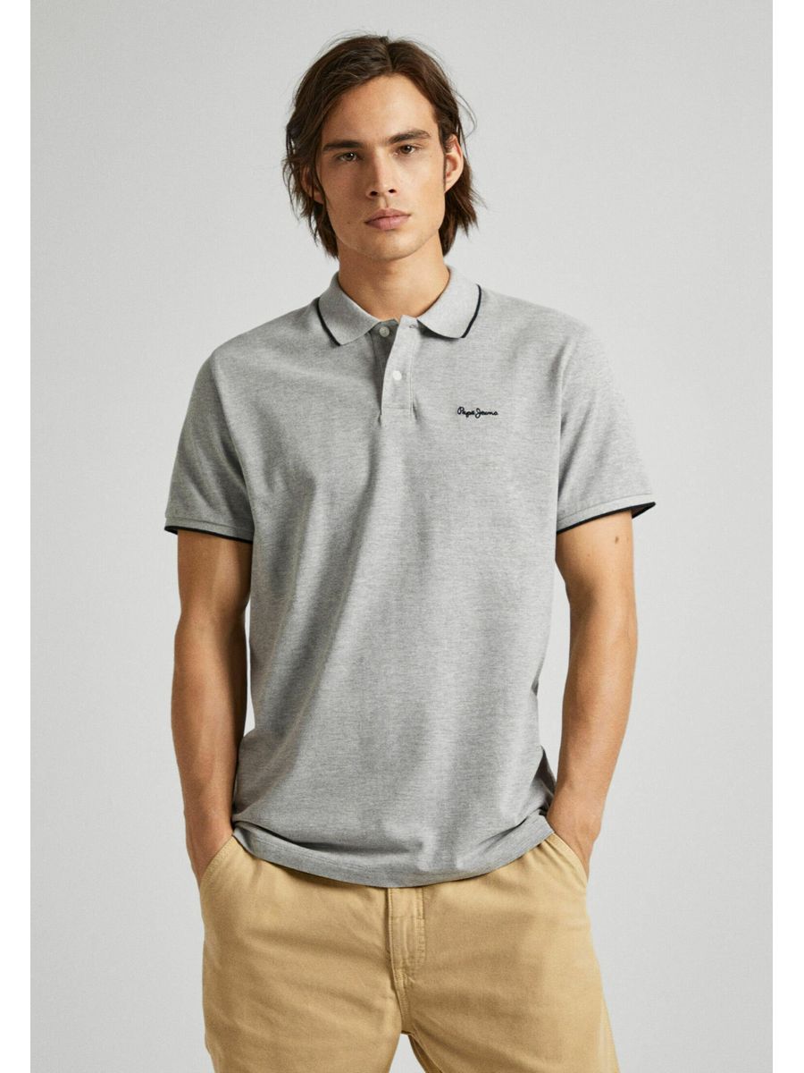 

Футболка мужская Pepe Jeans PE122P03P серая XS, Серый, PE122P03P