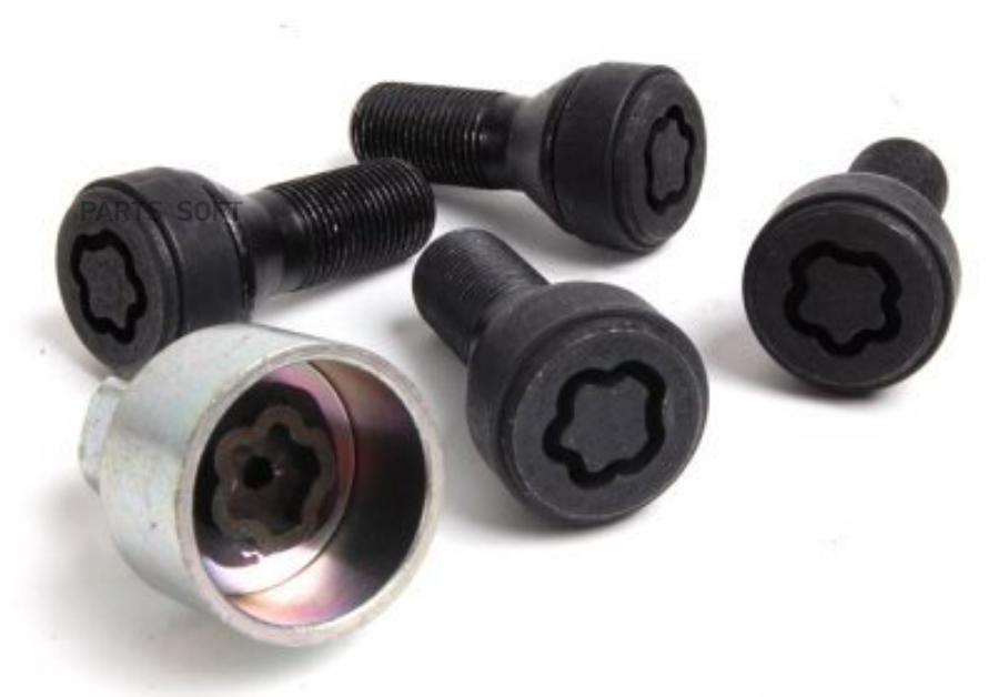 

Комплект оригинальных секреток BMW Wheel Lock Set M14x1,25 мм, 2018