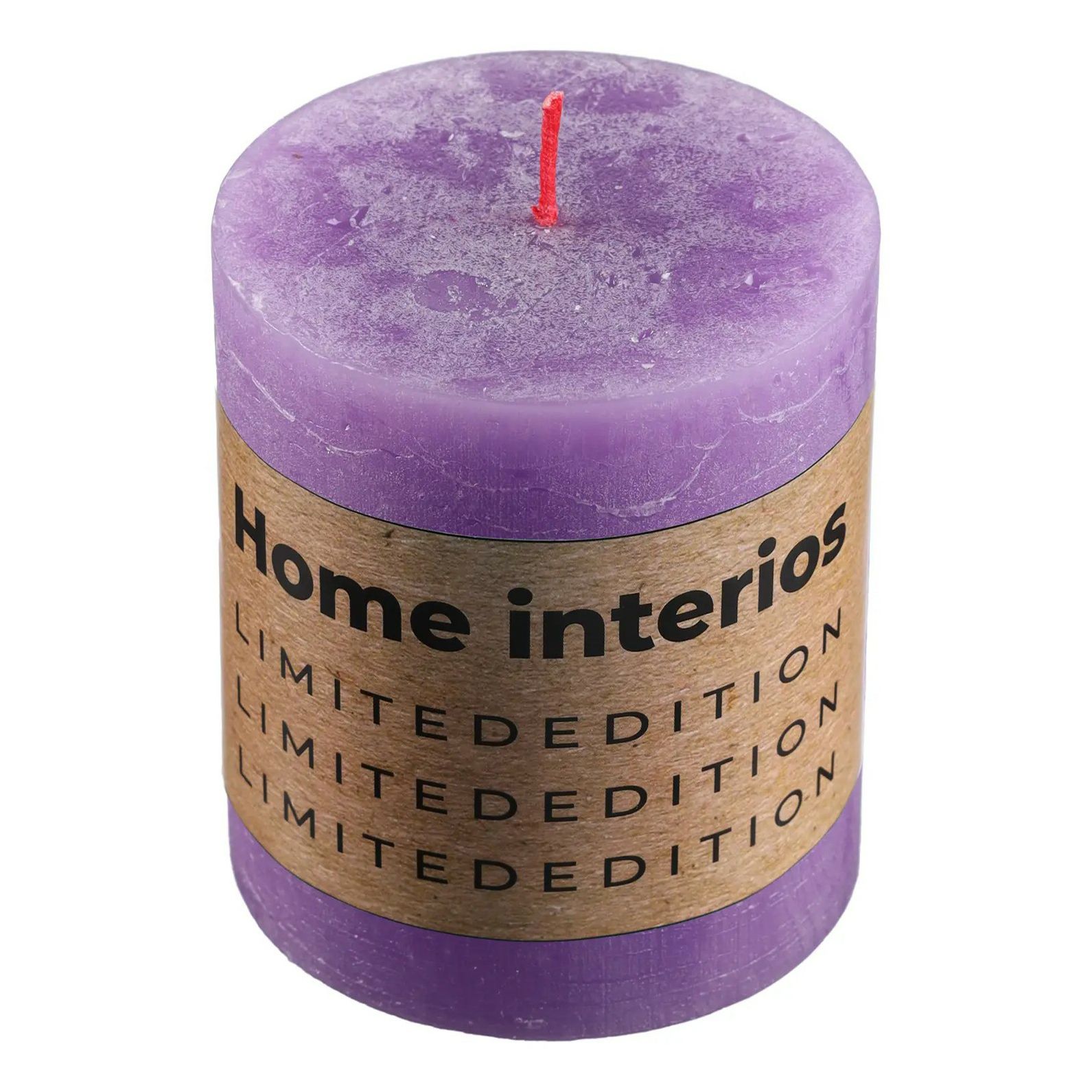 

Свеча декоративная Home Interiors 7x8 см сиреневая
