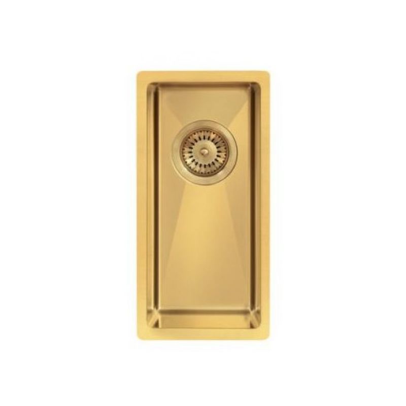 фото Кухонная мойка topzero colorx tnl 171 gold, золото