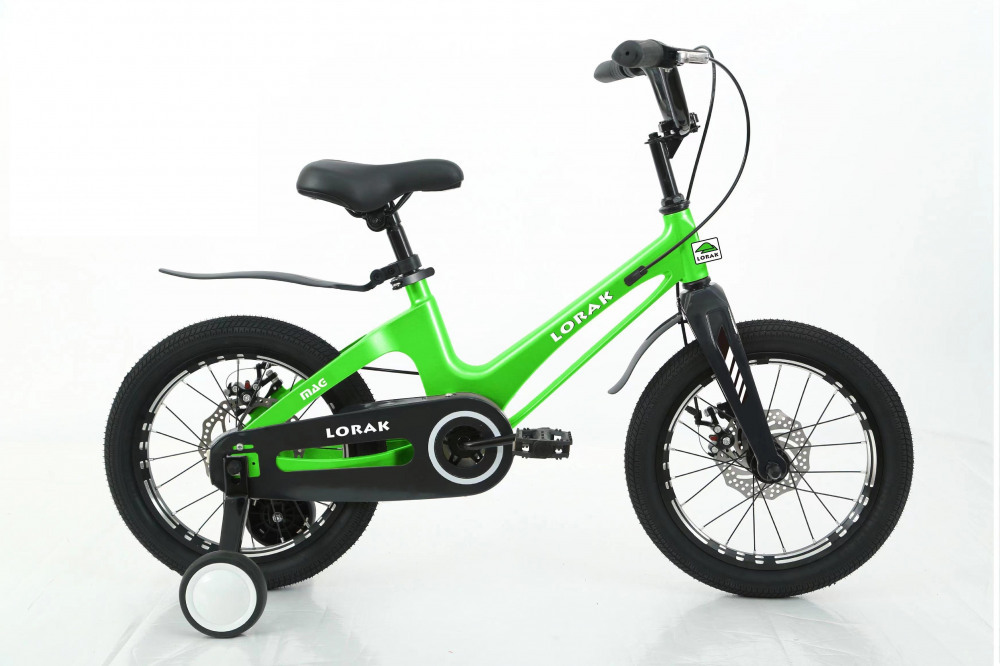 Велосипед детский Lorak 2024 Mag 16 Disk рост 16 104-122 см, зеленый custom multi style bioenergy disk