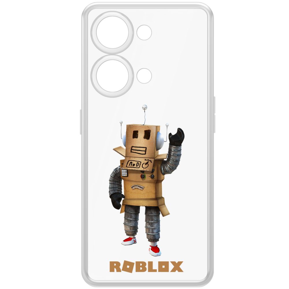 

Чехол-накладка Krutoff Clear Case Roblox-Мистер Робот для OnePlus Nord 3 5G, Прозрачный