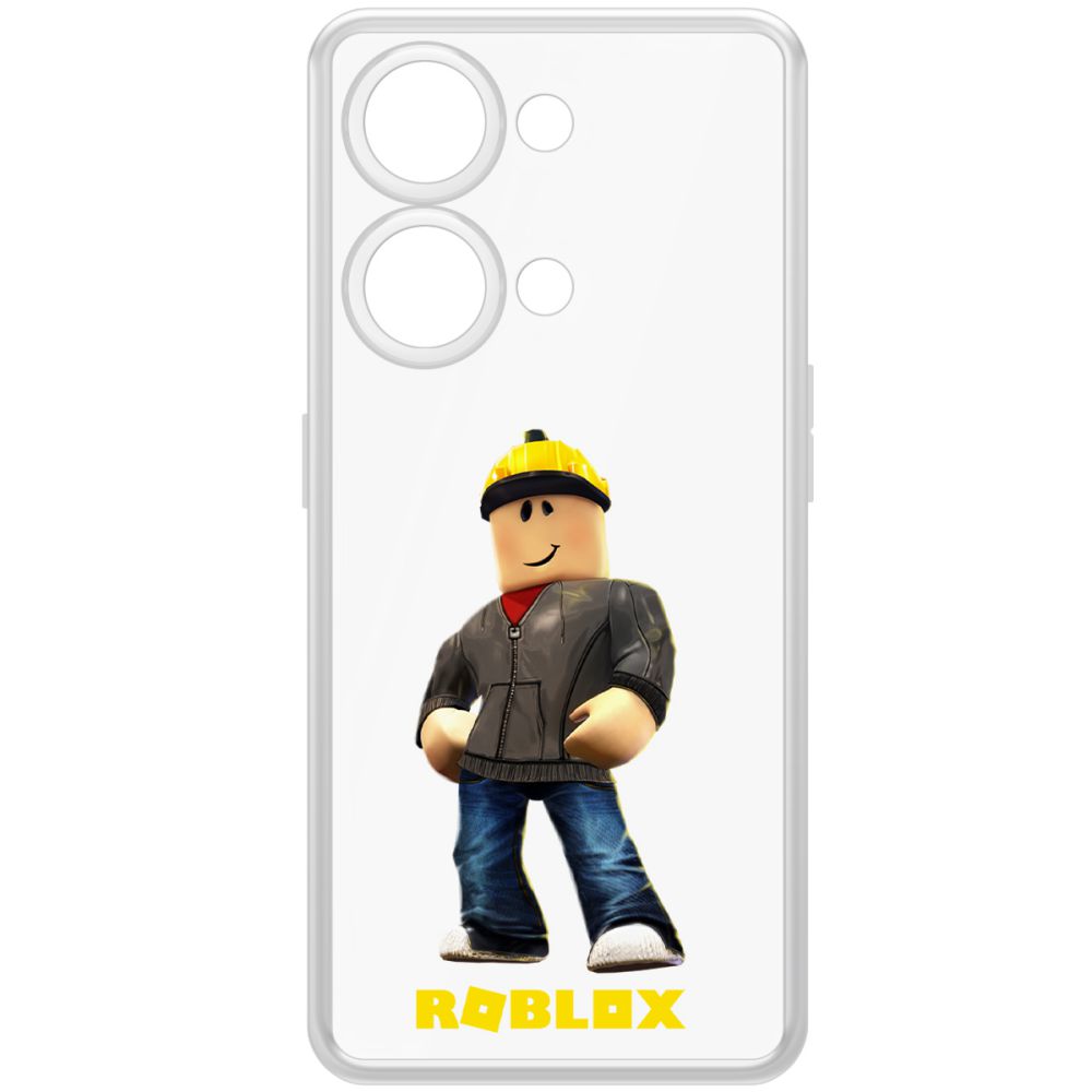 

Чехол-накладка Krutoff Clear Case Roblox-Строитель для OnePlus Nord 3 5G, Прозрачный