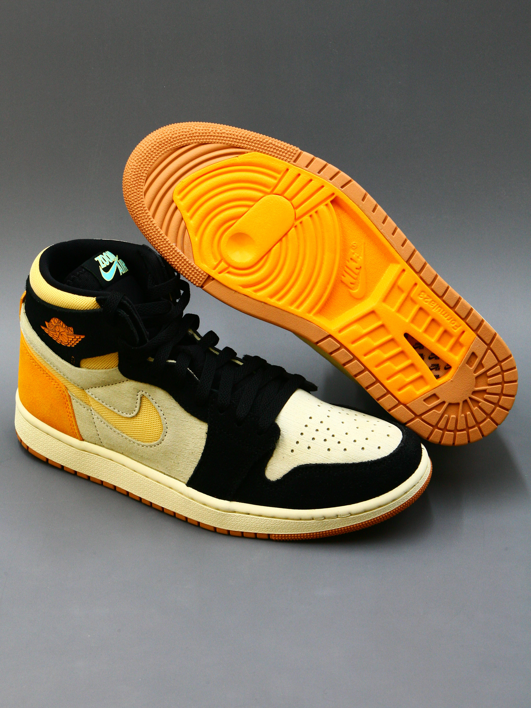 Кеды мужские Nike Air Jordan 1 Zoom CMFT 2 оранжевые 11.5 US