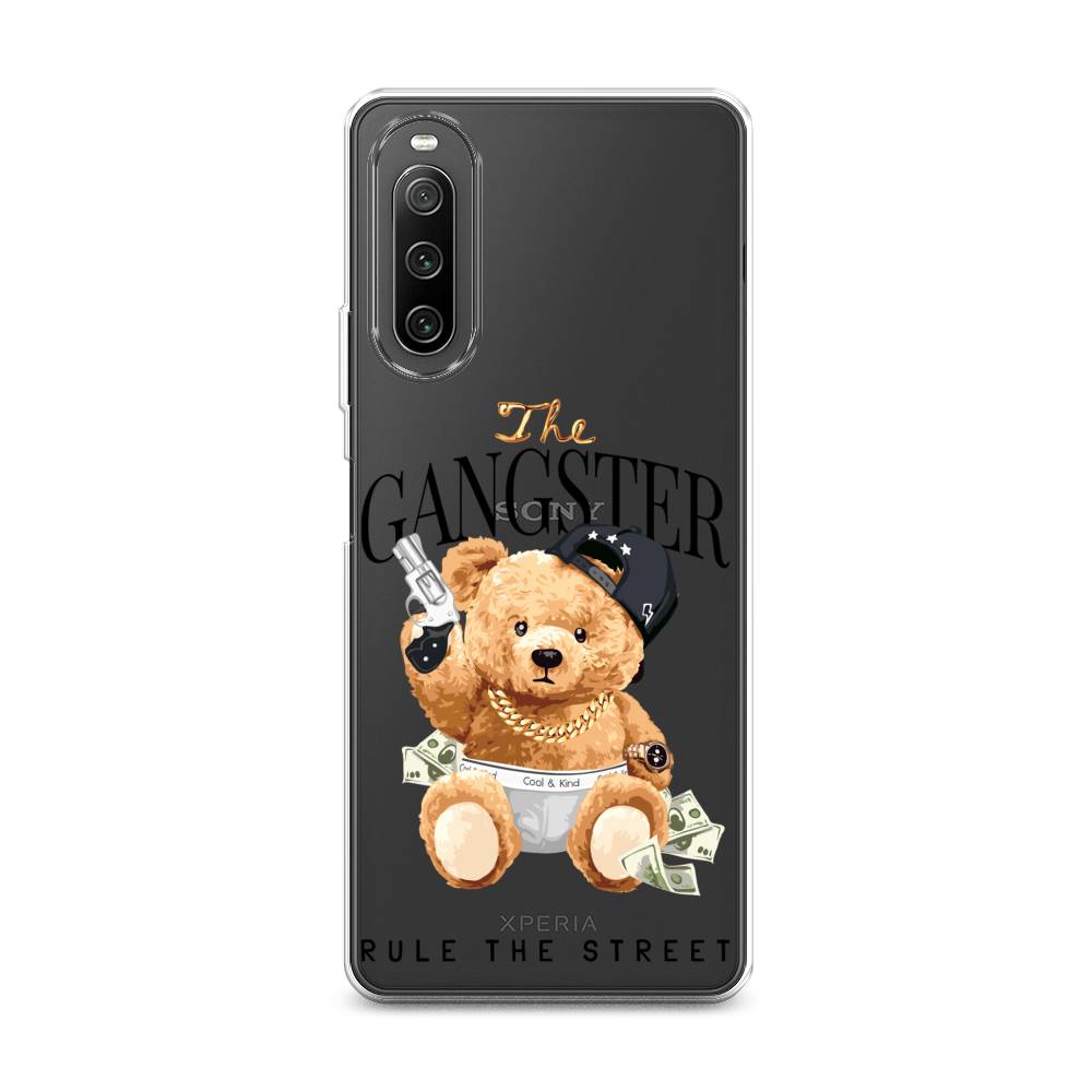 

Чехол на Sony Xperia 10 IV "The Gangster", Бежевый;серый;черный, 55250-6
