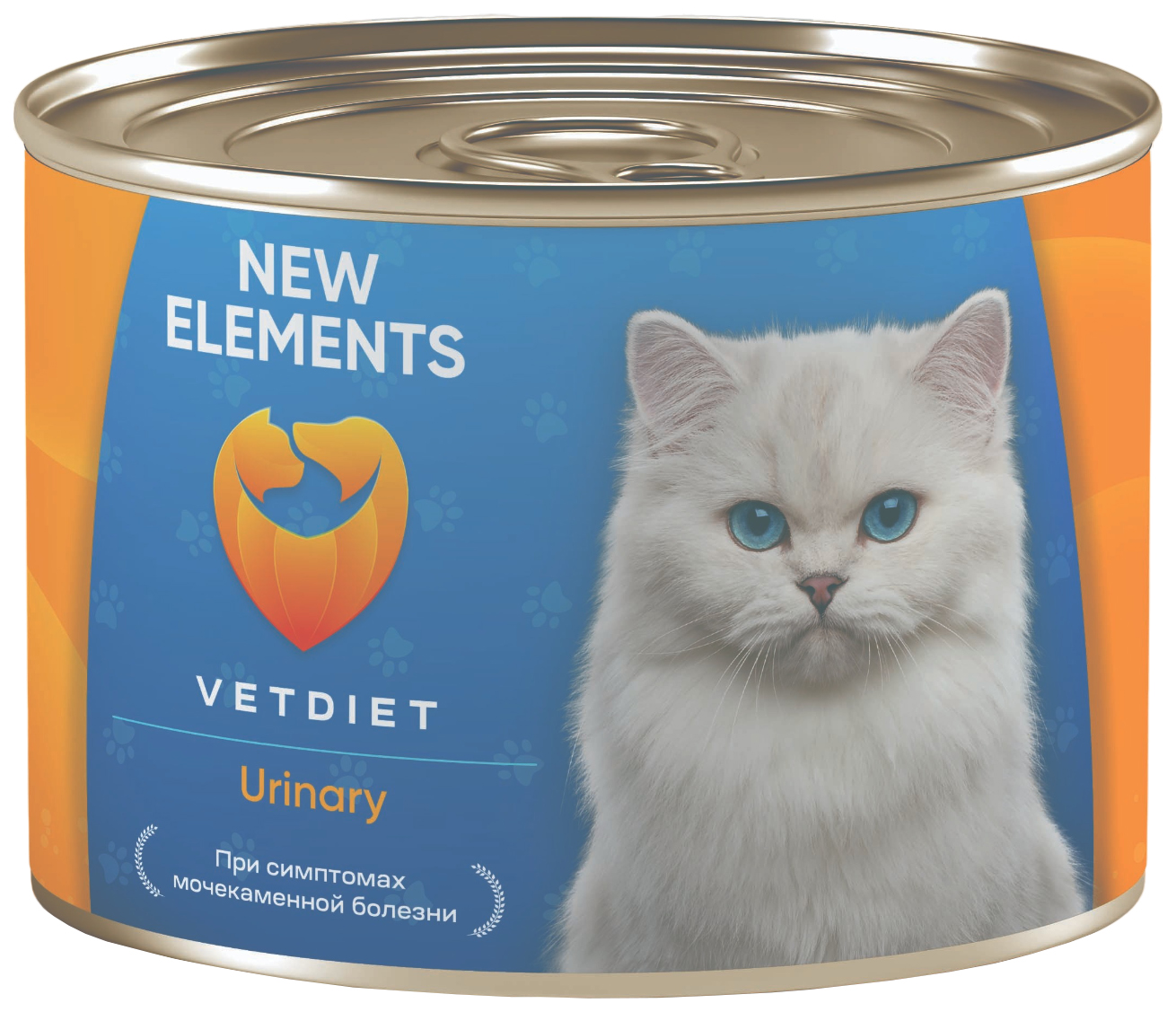 Влажный корм для кошек New Elements VETDIET Weilght, с морской рыбой и мясом, 240 г