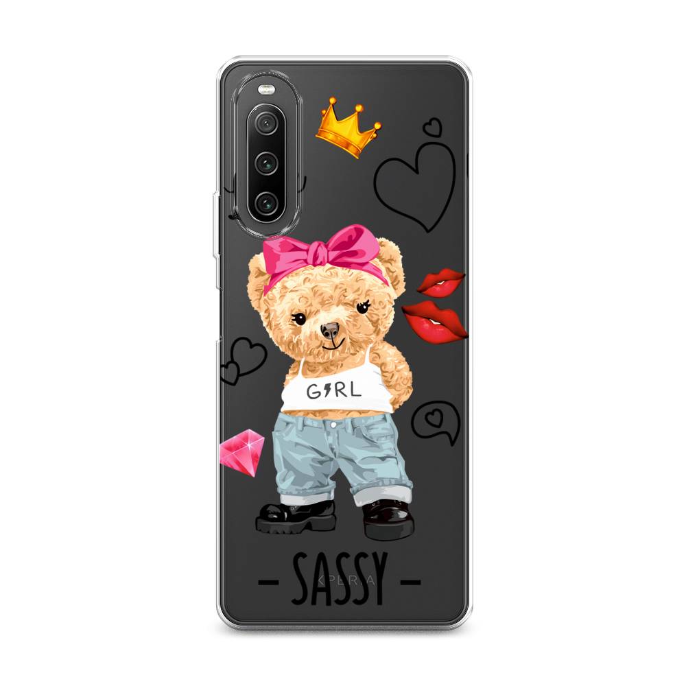 

Чехол на Sony Xperia 10 IV "Sugar Mommy", Голубой;белый;розовый, 55250-6