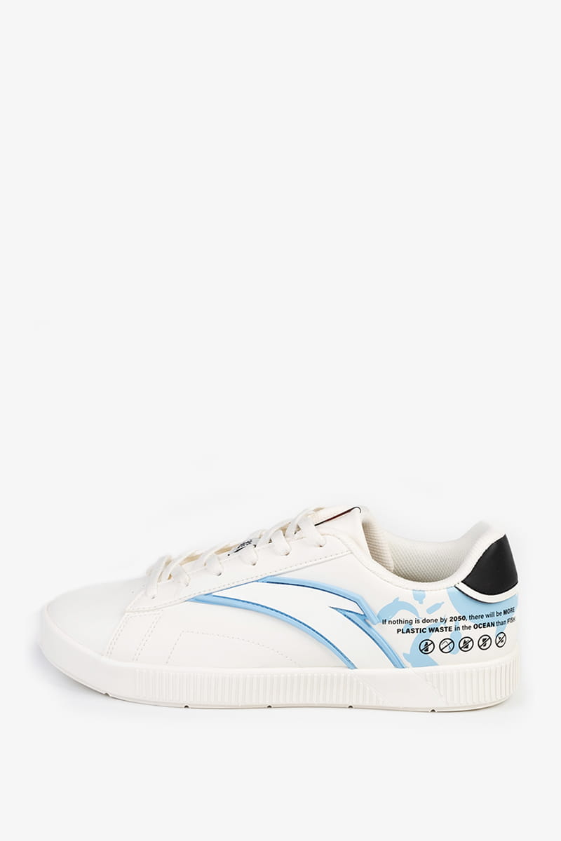 

Кеды женские Anta Lifestyle Big Logo Sneakers белые 6.5 US, Белый, Lifestyle Big Logo Sneakers