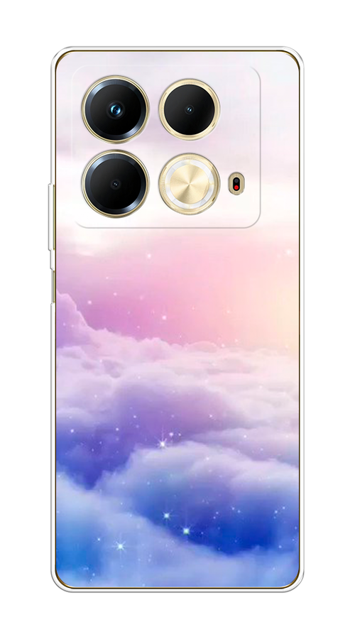 

Чехол на Infinix Note 40 "Небеса", Голубой;белый;розовый, 3105850-1