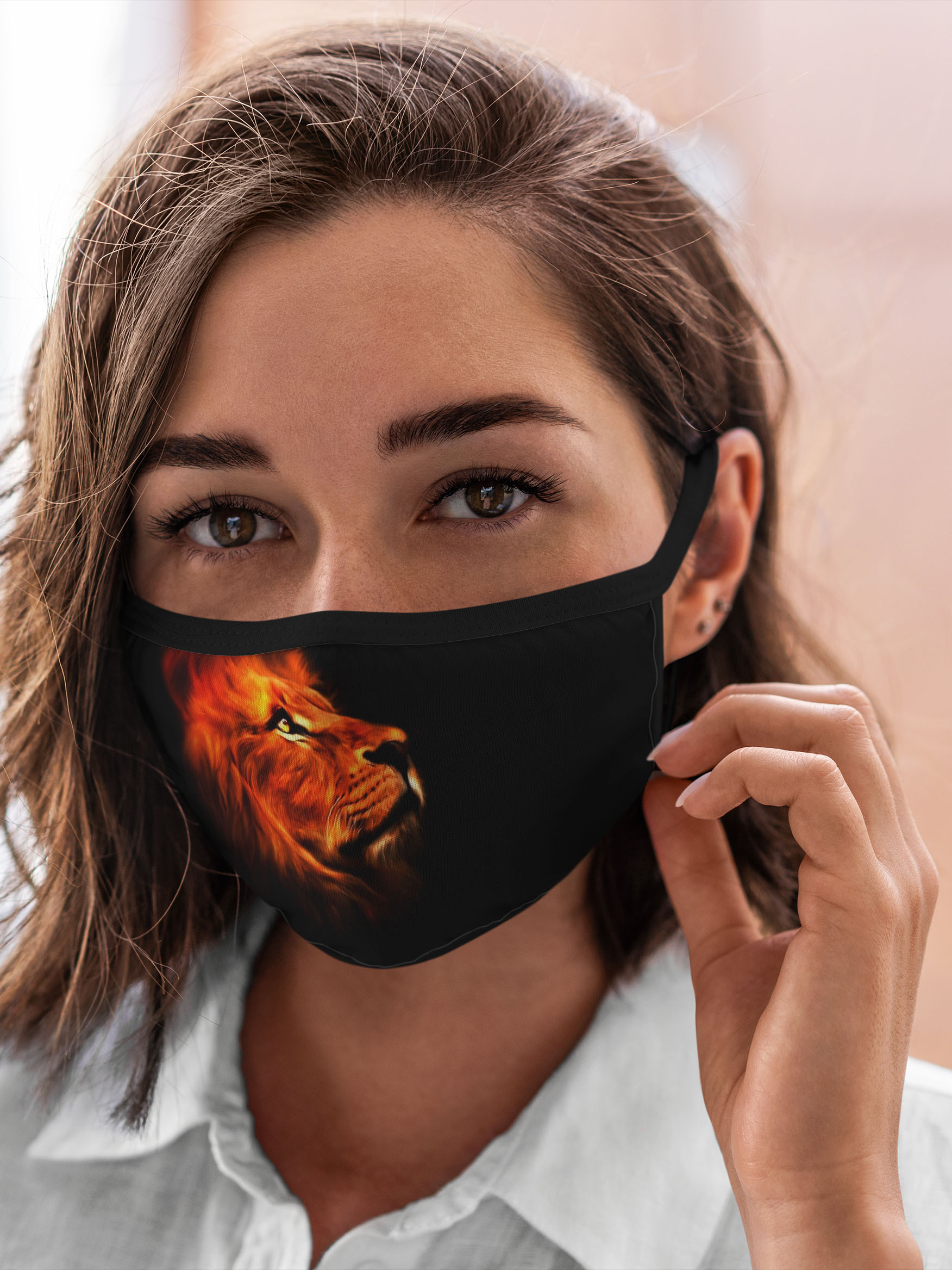 

Многоразовая маска унисекс Burnettie Животные Lion, Разноцветный, Животные Lion
