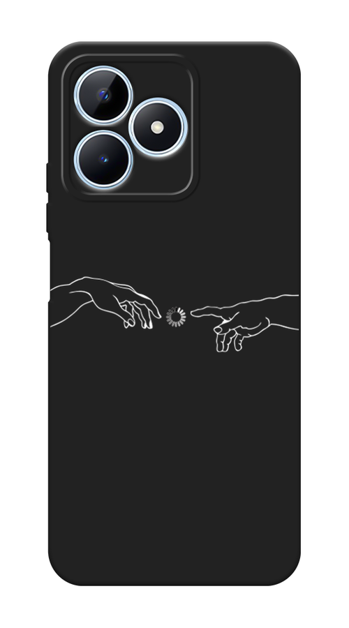 

Чехол Awog 2516552-1 для Realme C60 "Загрузка творения", Белый;серый;прозрачный, 2516552-1