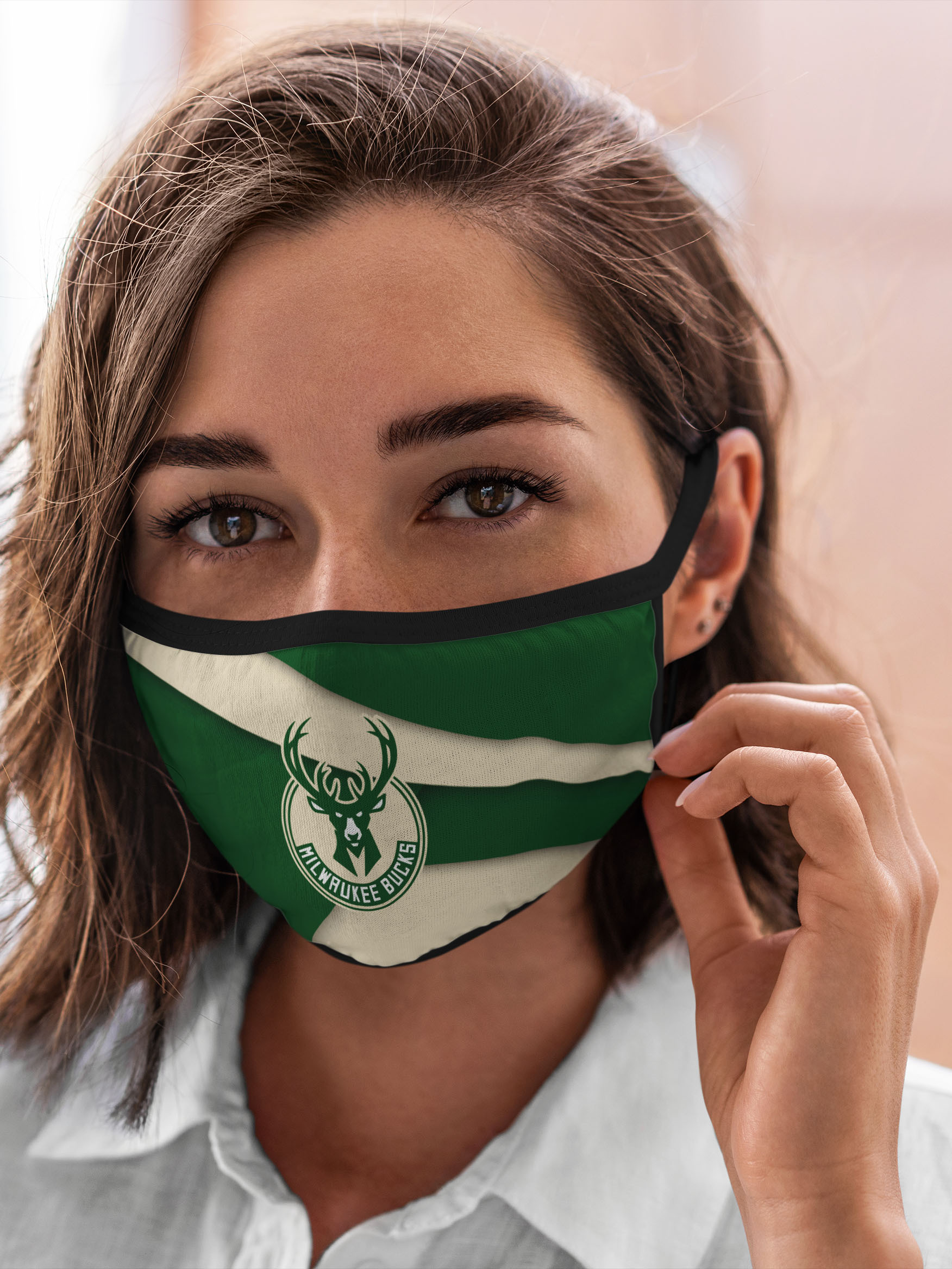 

Многоразовая маска унисекс Burnettie Nba Милуоки, Разноцветный, Nba Милуоки