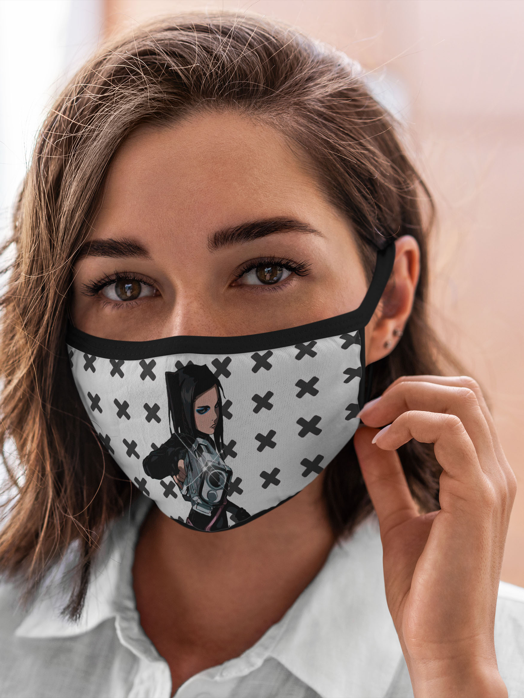 

Многоразовая маска унисекс Burnettie Риэл Мэйер Из Эрго Прокси, Разноцветный, Риэл Мэйер Из Эрго Прокси