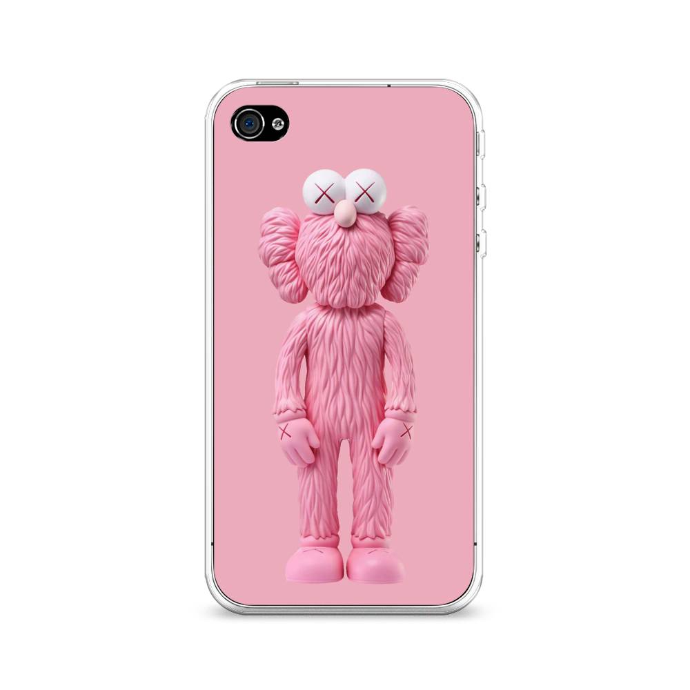

Чехол на Apple iPhone 4/4S "KAWS pink doll", 10150-4