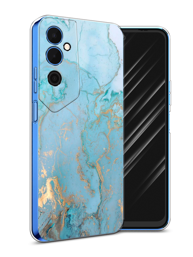 

Чехол Awog на Tecno Pova Neo 2 / Техно Пова Нео 2 "Голубой мрамор рисунок"