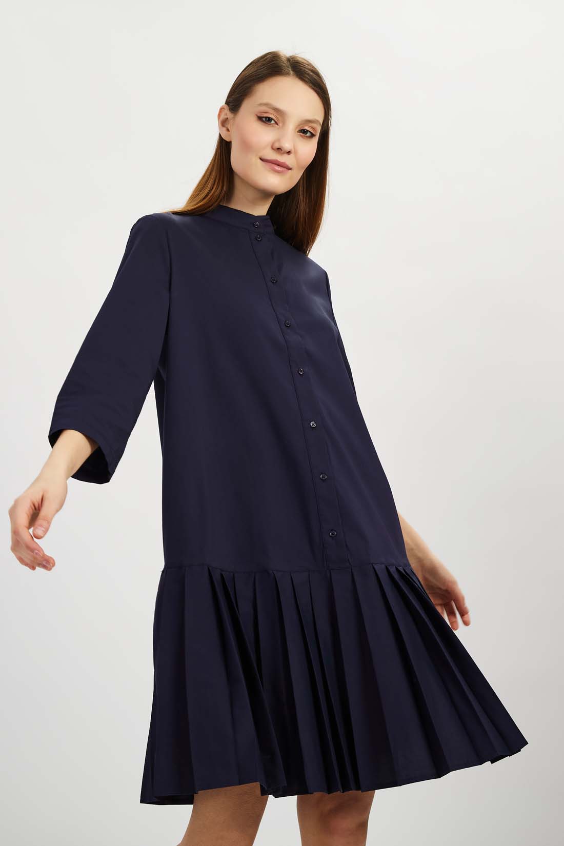 

Платье женское Baon B4522019 синее XS, B4522019