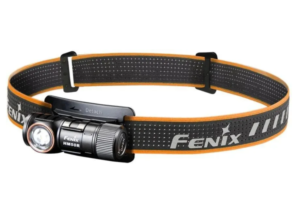 Фонарь налобный Fenix HM71R и фонарь брелок Fenix E02R (Bonus Kit) HM71RE02R