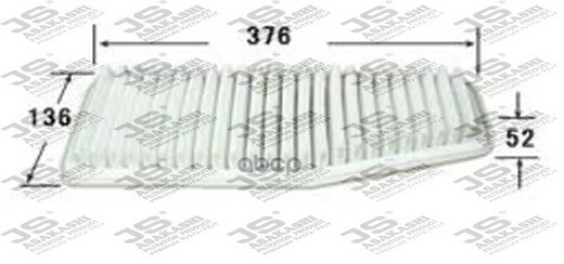 

Фильтр воздушный JS ASAKASHI A1001, A1001