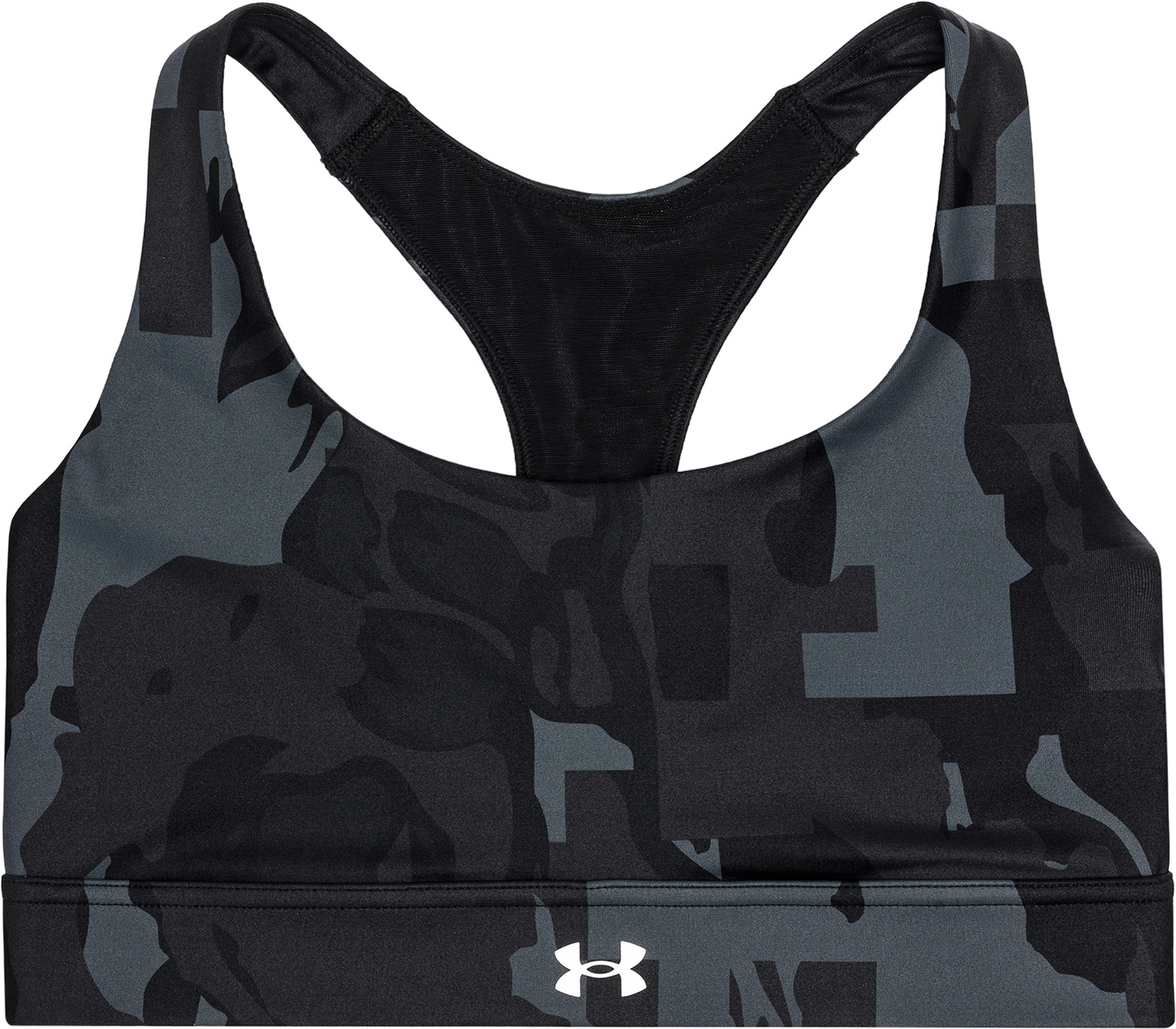 Бюстгальтер женский Under Armour Isochill Team Mid Bra черный XS