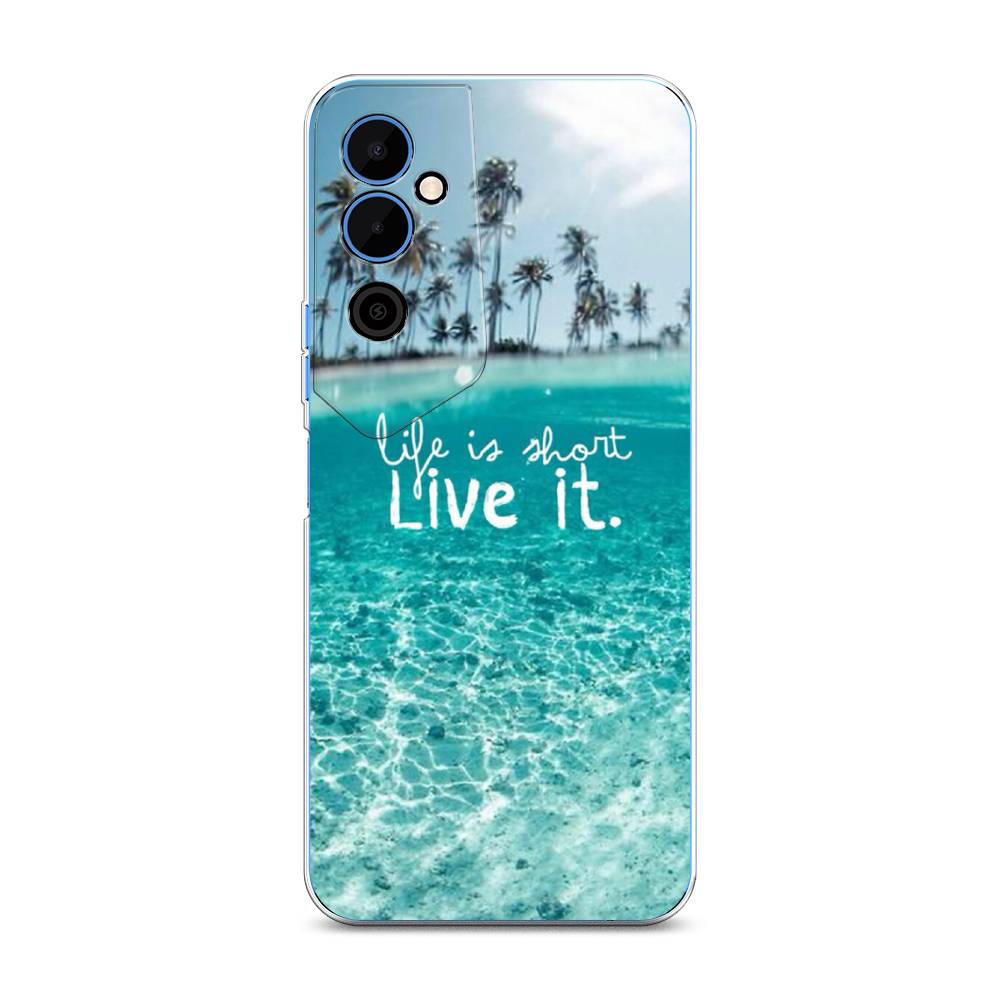 

Чехол Awog на Tecno Pova Neo 2 / Техно Пова Нео 2 "Live it", Розовый