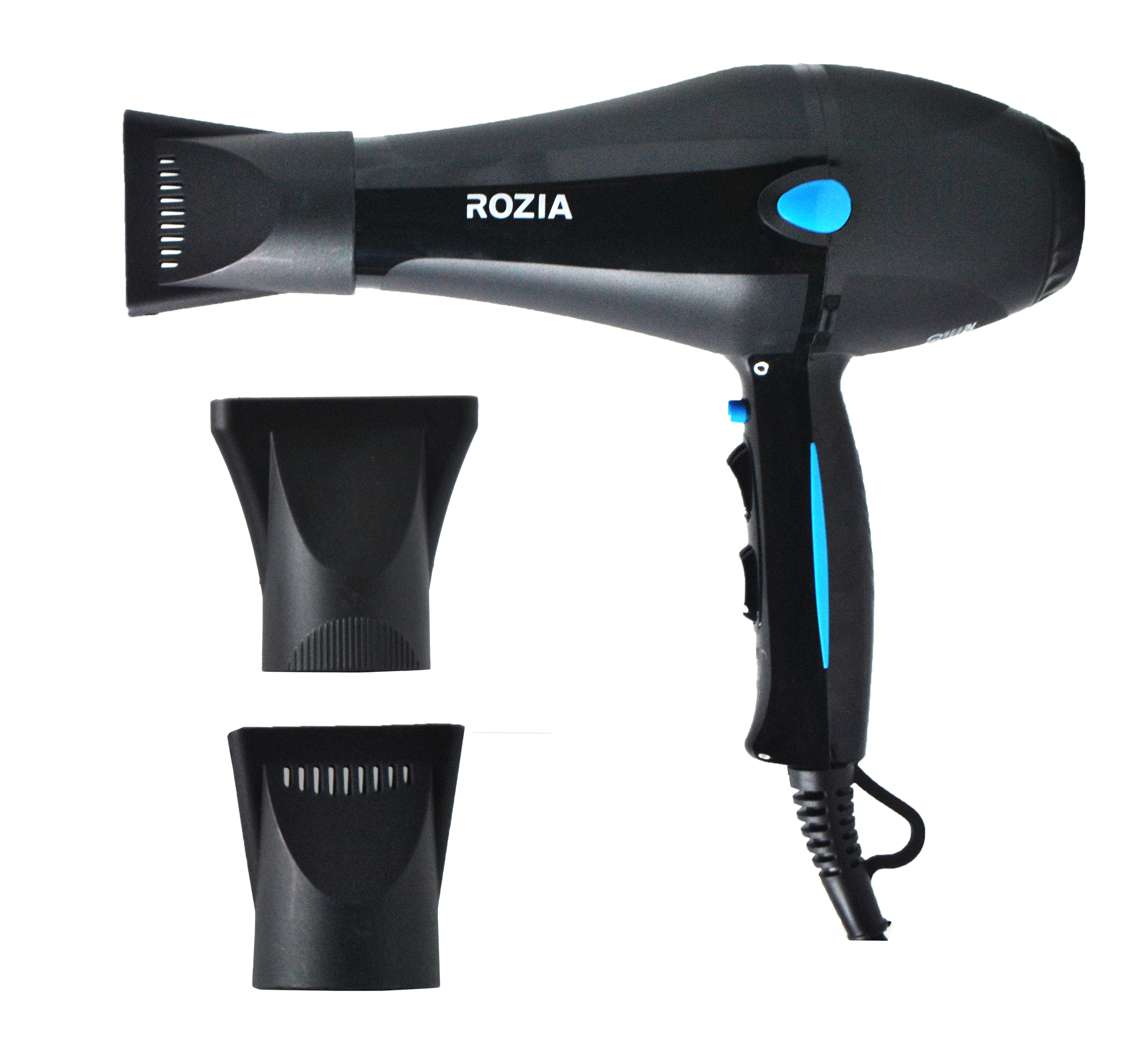 Фен Rozia HC-8208D 2000 Вт черный 6 14mm 60pc профессиональный макияж индивидуальный кластер накладные ресницы поддельные ресницы наращивание