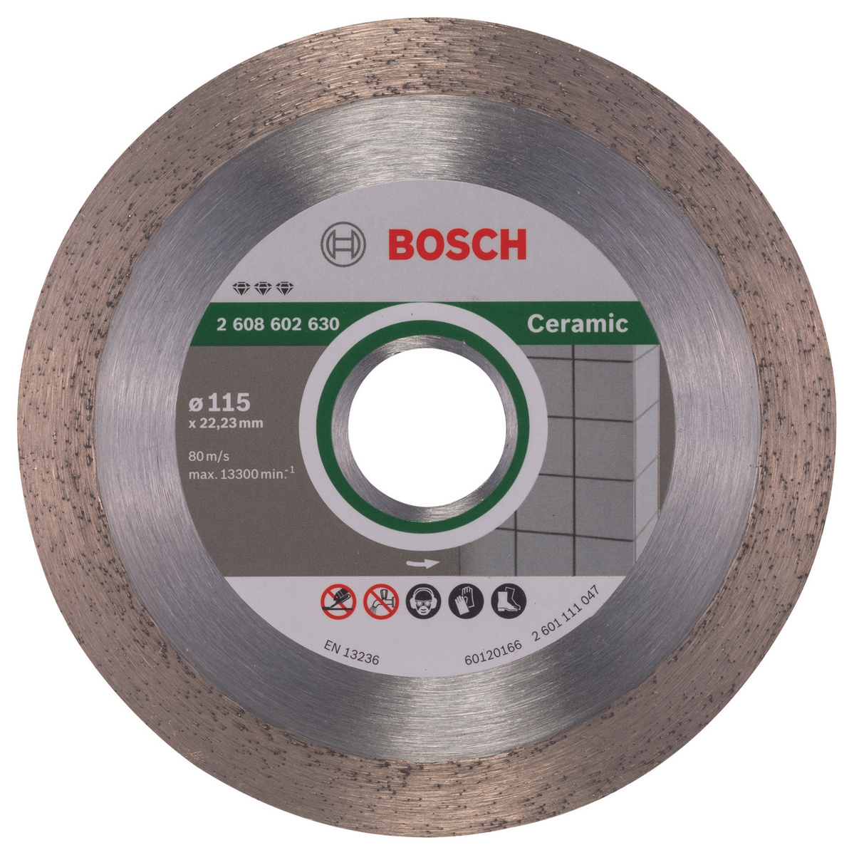 Алмазный диск Bosch Best for Ceramic 115-22.23