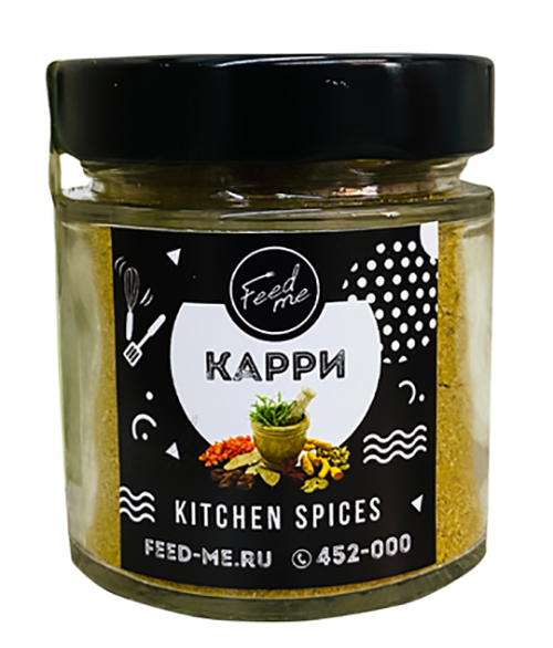 Приправа Карри Feed Me нежная, 90 г